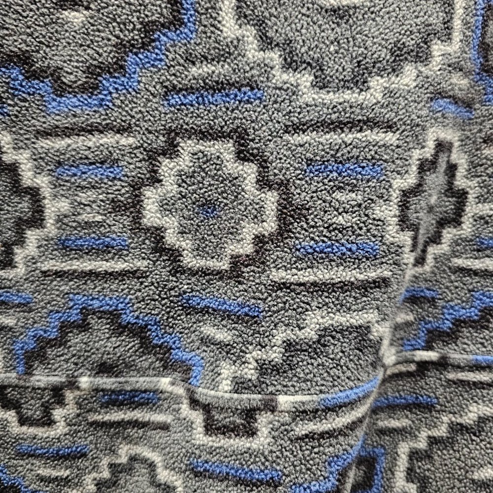 Mens Patagonia Synchilla Aztec Fleece Snap Button Pullover Women Gray Unisex XXL - Picture 11 of 16